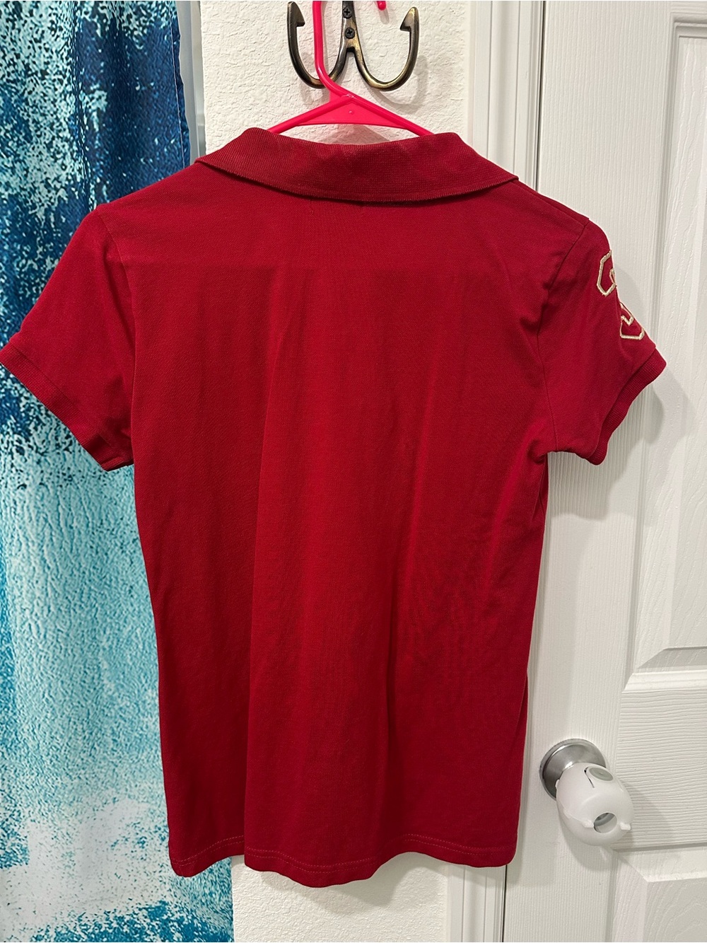 U.S. Polo Assn. Red Polo with Embroidered Logo - Picture 7 of 7